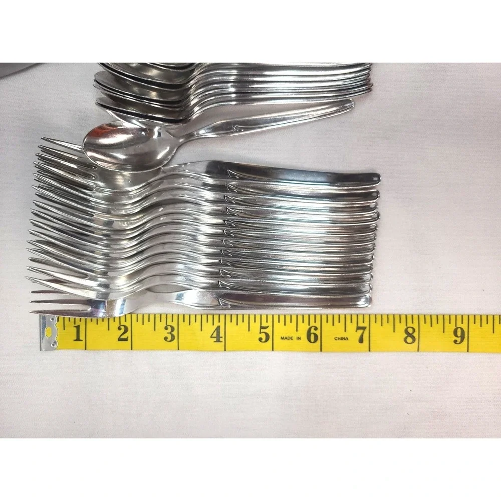 Silber Flock 90 German Silverplate Flatware 35 pcs‎